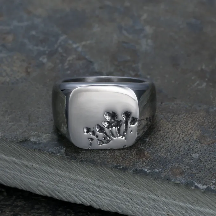 Unisex Polished Titanium Steel Ring – Minimalist Design, European Style, Wholesale Jewelry