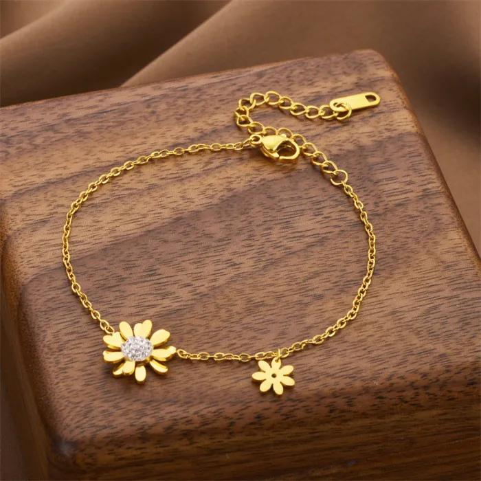 Bohemian Titanium Steel Bracelet for Women – Korean Fashion, Tarnish-Free Minimalist Jewelry