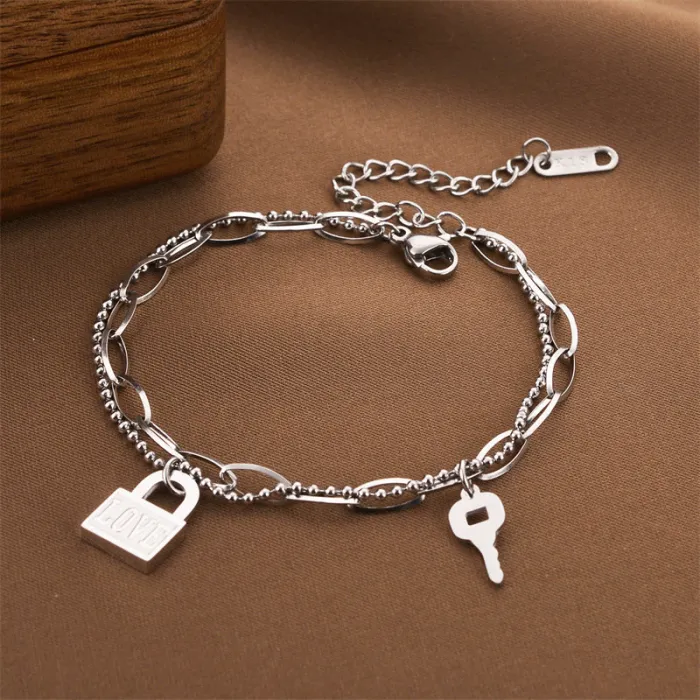 Daisy Flower Chain Bracelet – Korean Style Gold Jewelry for Women | Cute & Feminine | Wholesale