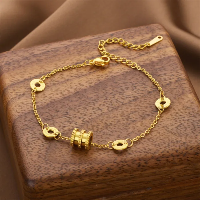 Bohemian Style Titanium Steel Bracelet – Korean Chic Tarnish-Free Women’s Jewelry