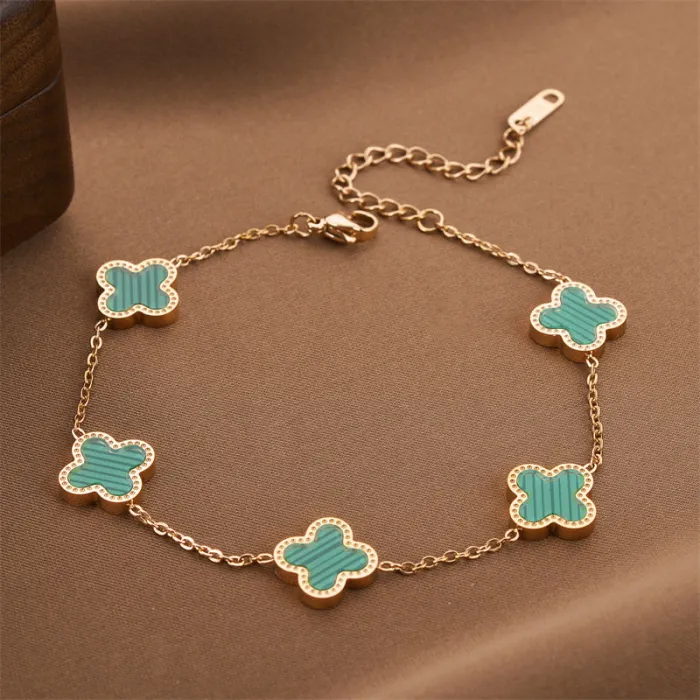 Bohemian Style Women’s Titanium Steel Bracelet – Korean Fashion, Tarnish-Resistant