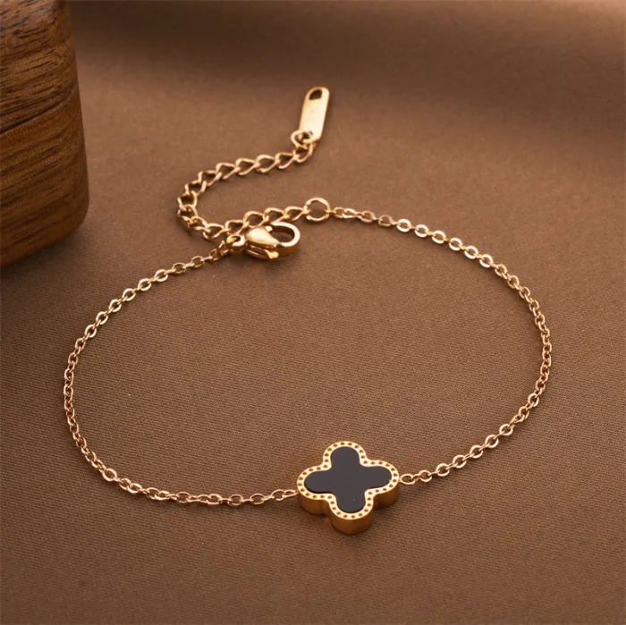 Bohemian Style Titanium Steel Bracelet – Korean Fashion, Women's Fade-Resistant Jewelry