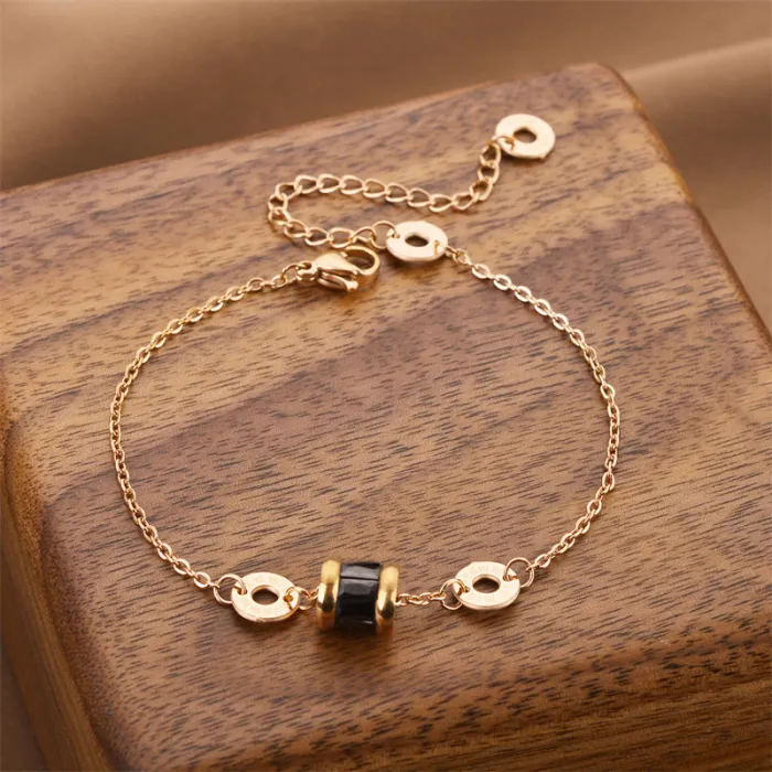 Korean Bohemian Style Women's Titanium Steel Bracelet – Fade-Resistant Fashion Jewelry