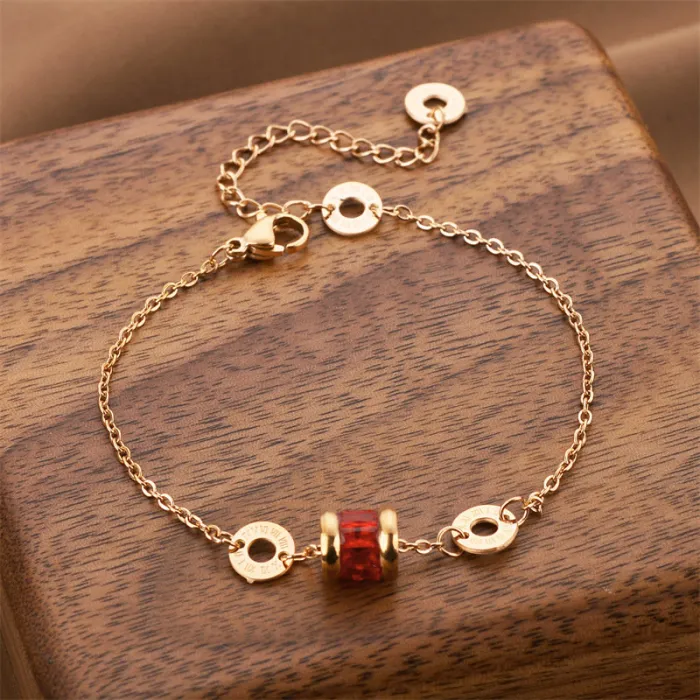 Korean Bohemian Style Women's Titanium Steel Bracelet – Fade-Resistant Fashion Jewelry