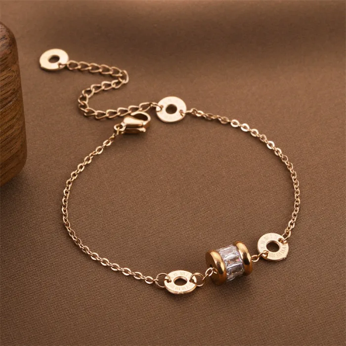 Korean Bohemian Style Women's Titanium Steel Bracelet – Fade-Resistant Fashion Jewelry
