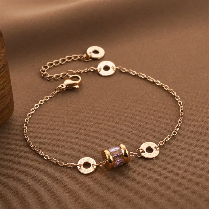 Korean Bohemian Style Women's Titanium Steel Bracelet – Fade-Resistant Fashion Jewelry