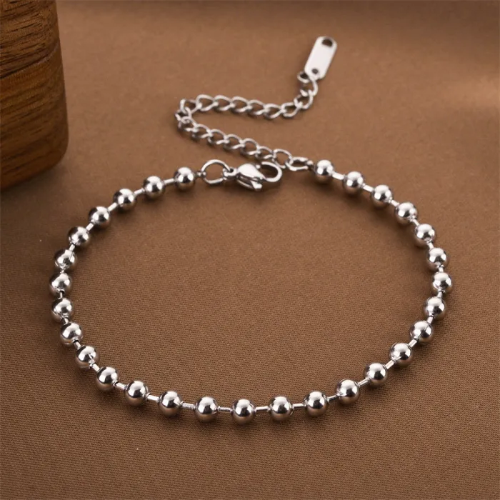 Korean Bohemian Style Women's Titanium Steel Bracelet – Fade-Resistant Fashion Jewelry