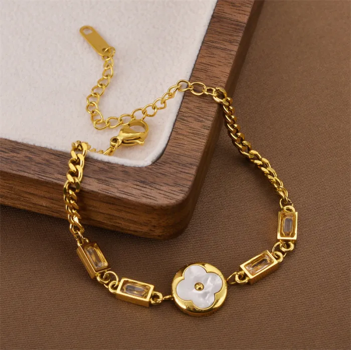 Bohemian Stainless Steel Bracelet – Korean Style Tarnish-Free Chain for Women | Minimalist Layered Look | Everyday Jewelry | Wholesale