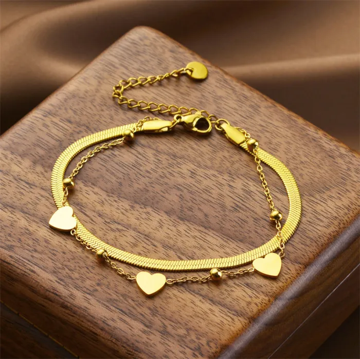 Bohemian Stainless Steel Bracelet – Korean Style Tarnish-Free Women’s Jewelry for Daily Wear | Minimalist | Wholesale