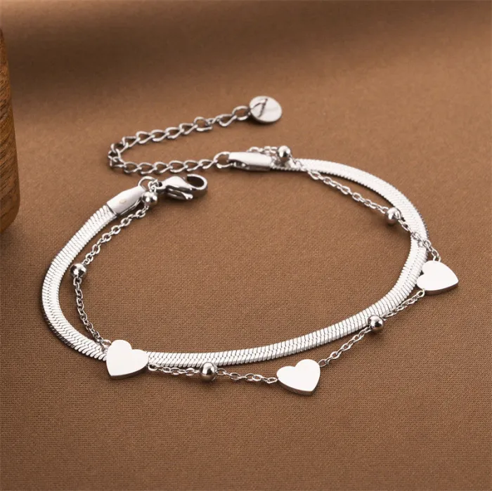 Bohemian Stainless Steel Bracelet – Korean Style Tarnish-Free Women’s Jewelry for Daily Wear | Minimalist | Wholesale