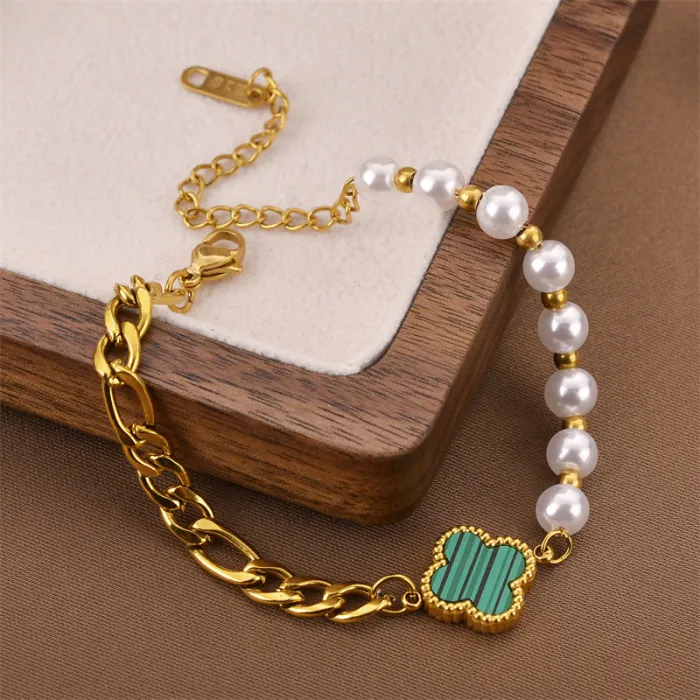 Bohemian Stainless Steel Bracelet – Korean Style Tarnish-Free Chain for Women | Minimalist Fashion Jewelry | Wholesale