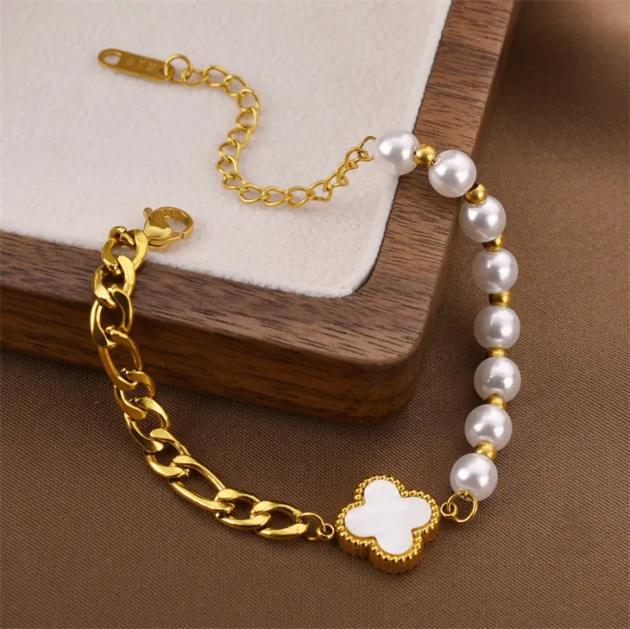 Bohemian Stainless Steel Bracelet – Korean Style Tarnish-Free Chain for Women | Minimalist Fashion Jewelry | Wholesale
