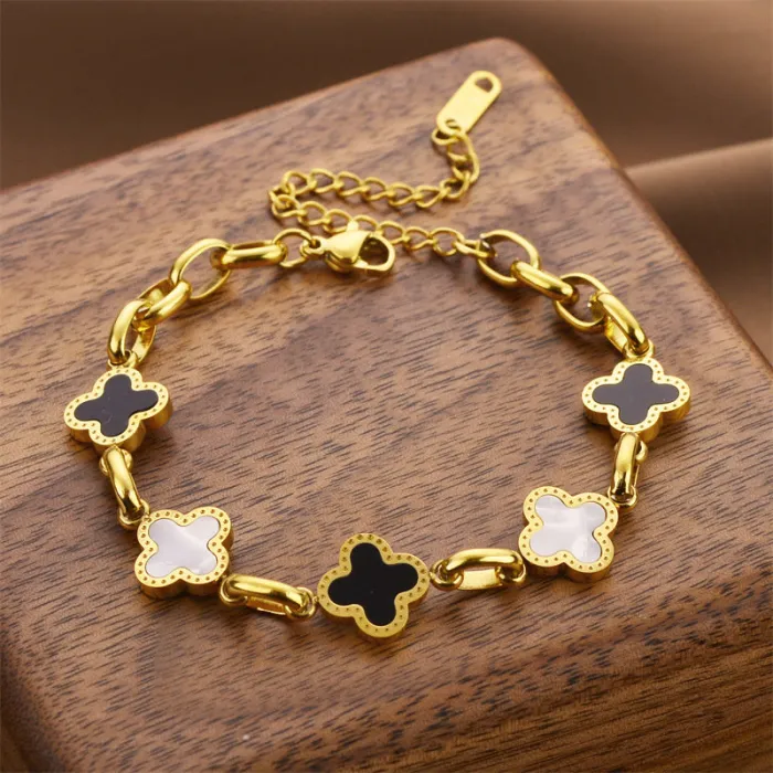 Bohemian Stainless Steel Bracelet – Korean Style Tarnish-Free Chain for Women | Fashion Jewelry | Wholesale