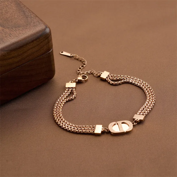 Bohemian Stainless Steel Bracelet – Korean Style Tarnish-Resistant Chain for Women | Minimalist Fashion Jewelry | Wholesale
