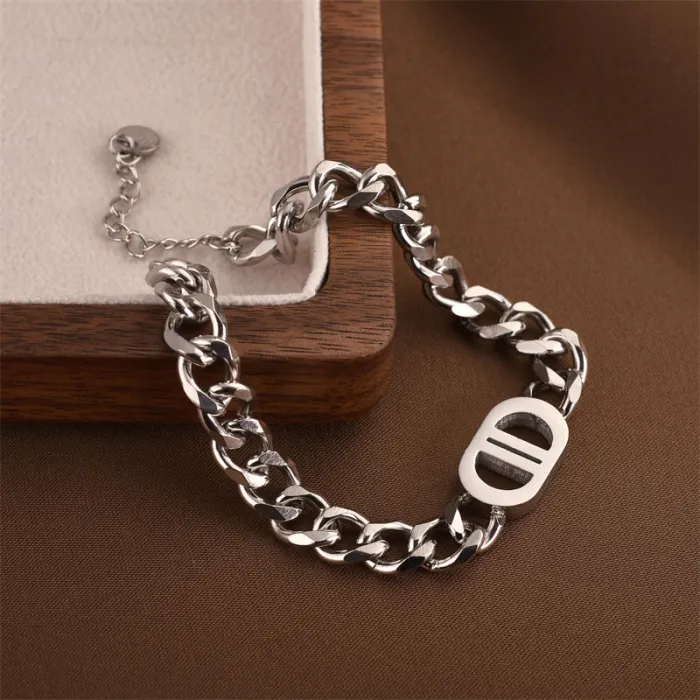 Bohemian Stainless Steel Bracelet – Korean-Style Minimalist Design for Women | Tarnish-Resistant Chain | Fashion Jewelry Wholesale