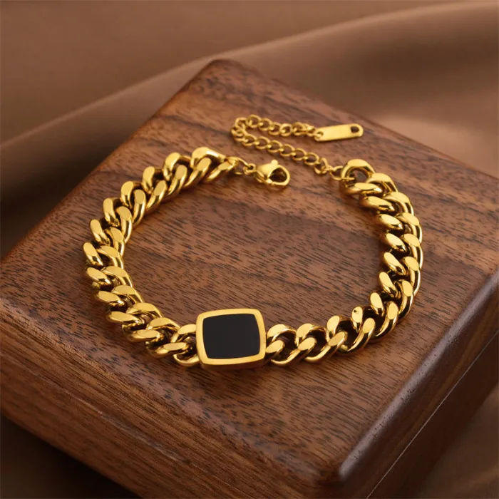 Bohemian Style Stainless Steel Bracelet – Korean Fashion Jewelry for Women | Tarnish-Resistant | Everyday Wear | Wholesale