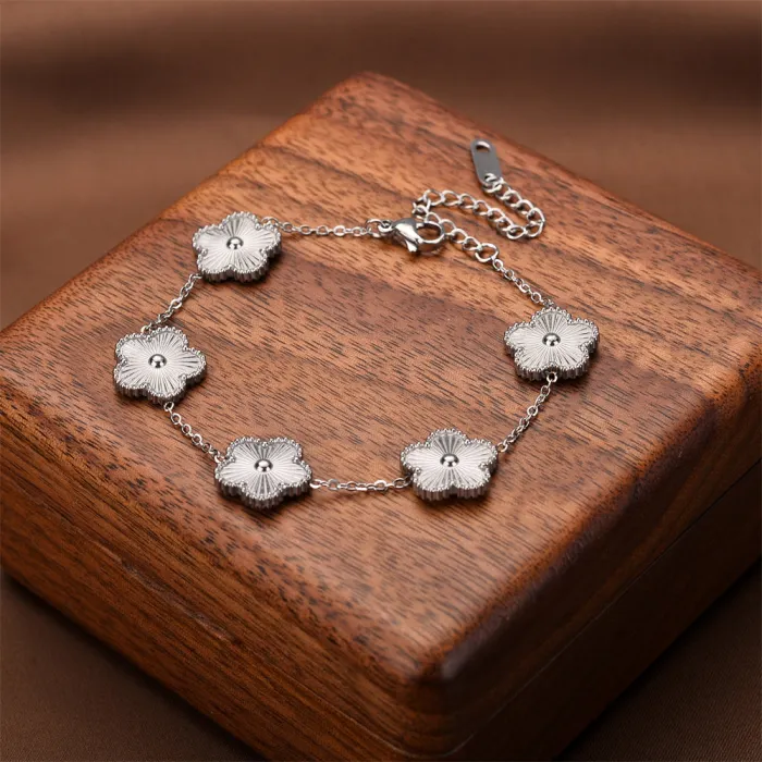 Korean Bohemian Stainless Steel Bracelet – Tarnish-Free Chain Jewelry for Women | Everyday Wear | Wholesale22