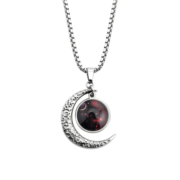 Zodiac Glow-in-the-Dark Necklace – 12 Constellation Pendants in Stainless Steel for Couples | Trendy Ins Style | Wholesale