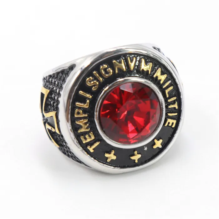 Vintage Cross Ring for Men – Stainless Steel Christian Band, Gothic Religious Jewelry Wholesale