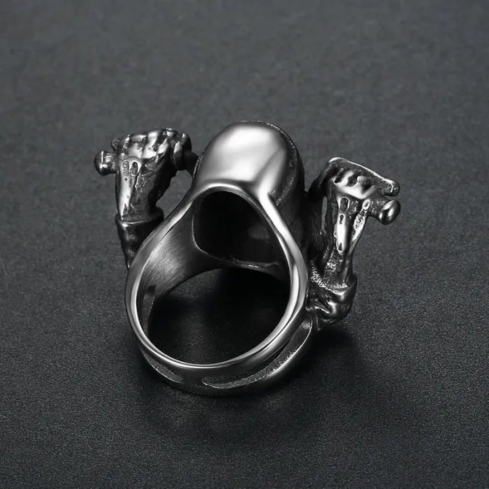 Motorcycle Ring for Men – Biker Style Stainless Steel Riding Ring, Motorcycle Design Jewelry Wholesale