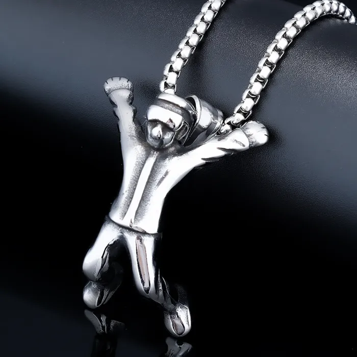 Unisex DIY Sports Design Pendant – Fashion Stainless Steel Charm for Daily Wear | Tarnish-Free Street Style Accessory | Wholesale