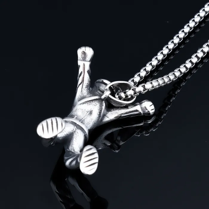 Unisex DIY Sports Design Pendant – Fashion Stainless Steel Charm for Daily Wear | Tarnish-Free Street Style Accessory | Wholesale