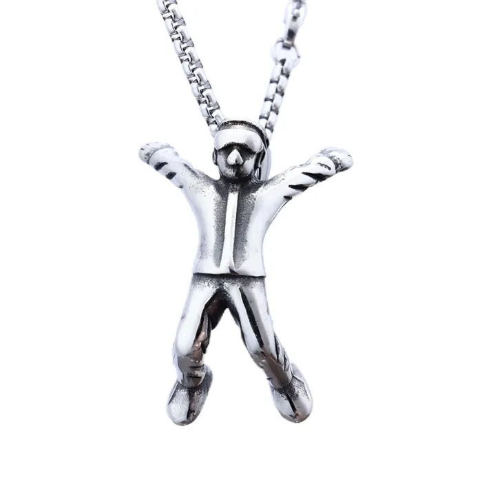 Unisex DIY Sports Design Pendant – Fashion Stainless Steel Charm for Daily Wear | Tarnish-Free Street Style Accessory | Wholesale
