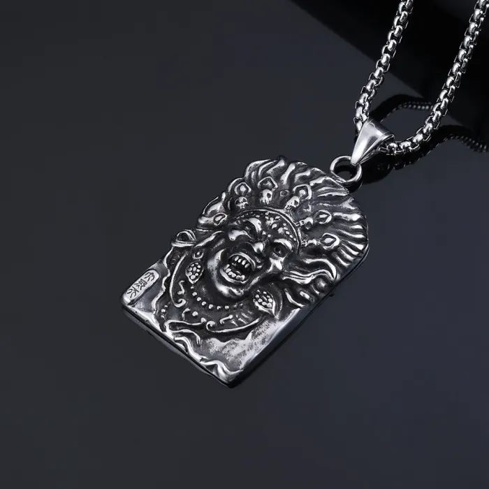 Hot-Selling Nordic Mythology Kirin Pendant – Vintage Bold Style Stainless Steel Necklace