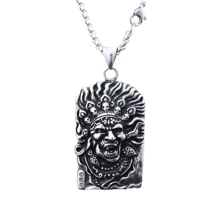 Hot-Selling Nordic Mythology Kirin Pendant – Vintage Bold Style Stainless Steel Necklace