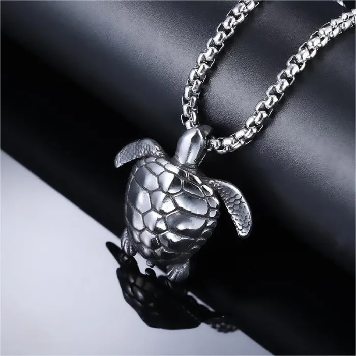 Unique Turtle Pendant – New Amazon-Inspired Stainless Steel Fashion Accessory | Wholesale Available