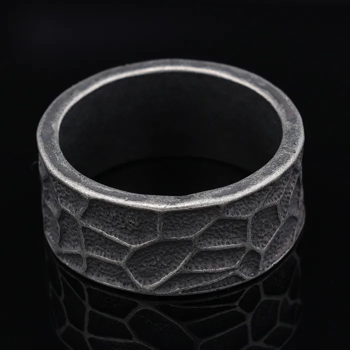 Trendy Minimalist Punk Style Retro Unisex Stainless Steel Ring – In Stock