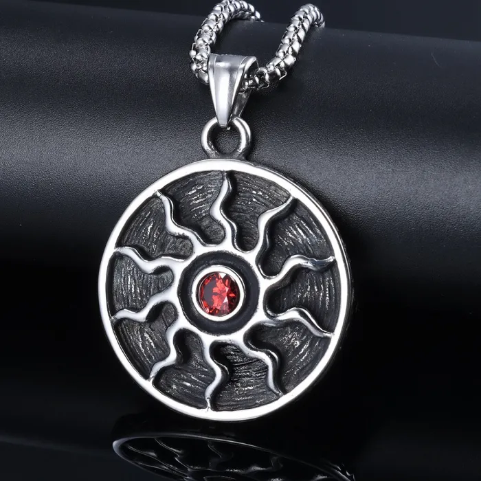 New Vintage-Style Soaring Eagle Pendant – Titanium Steel, In-Stock & Ready to Ship