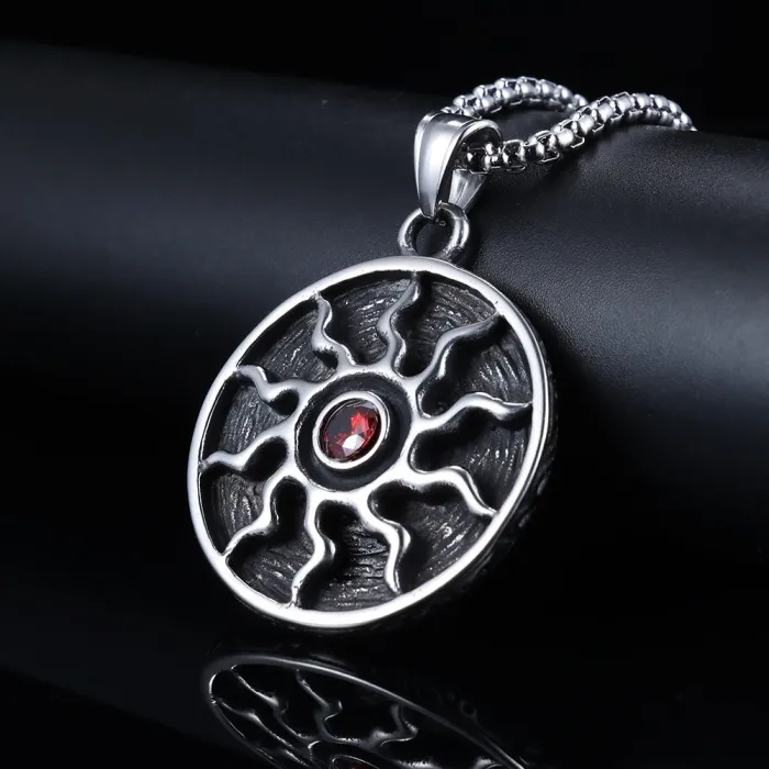 New Vintage-Style Soaring Eagle Pendant – Titanium Steel, In-Stock & Ready to Ship