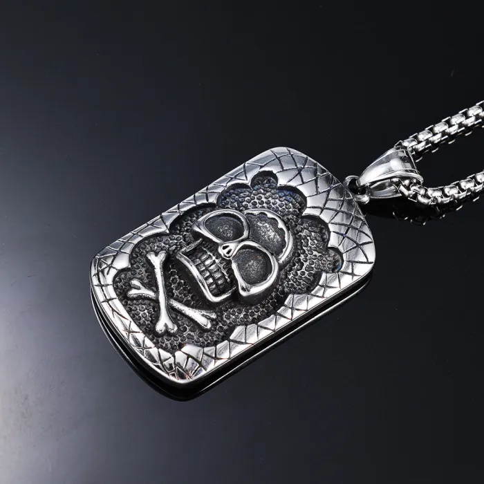 Pirate Ship Skull Pendant Wholesale – Unique Polished Stainless Steel Jewelry | No-Fade Finish | Ideal for Bulk Orders & Factory Direct Supply