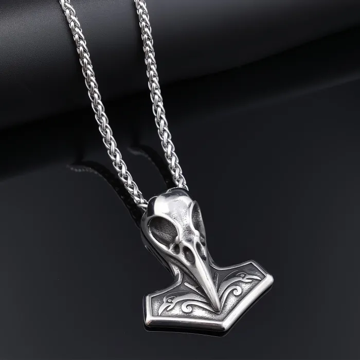Factory Direct Eye-Catching Cobra Pendant for Men | Polished Stainless Steel Snake Necklace | Streetwear Fashion Jewelry | Available for Dropshipping & Bulk