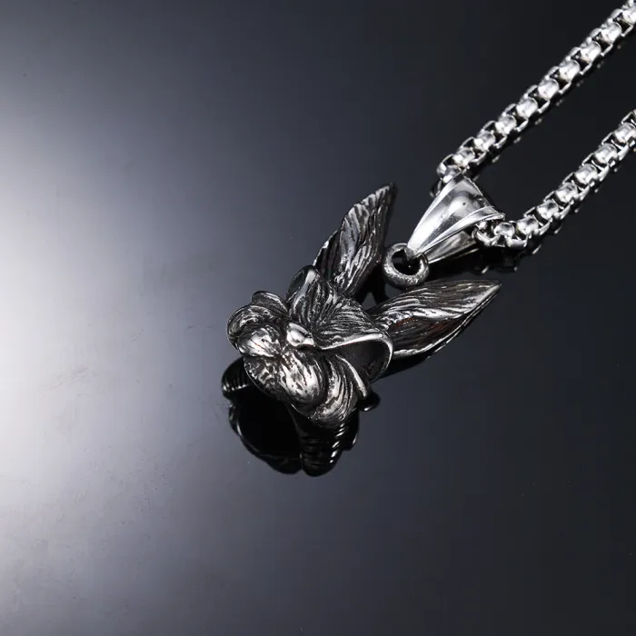 DIY Stainless Steel Pendant for Couples – Cute & Unique Unisex Jewelry | In Stock, Ready to Ship, Ideal for Dropshipping & Wholesale Orders