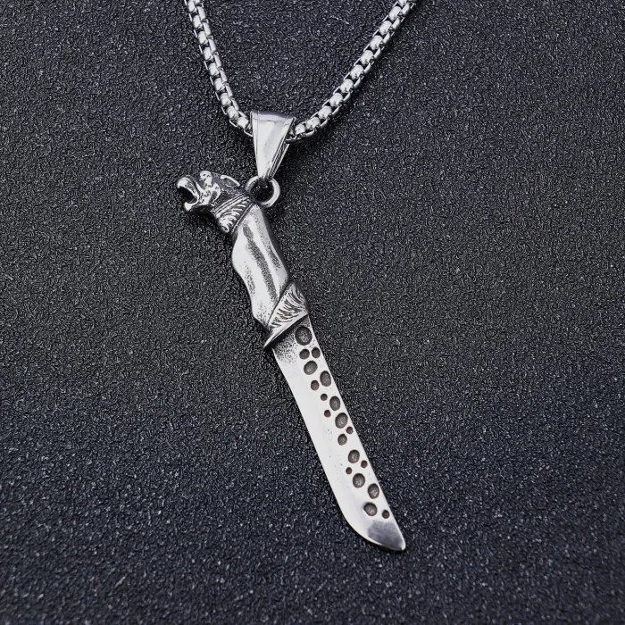 High-End Vintage Hip-Hop Pendant for Men and Women – Trendy Stainless Steel Jewelry | Popular Design, In Stock, Ideal for Bulk Orders & Resellers