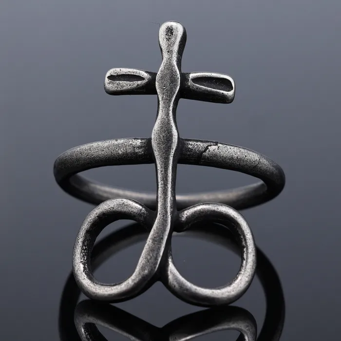 INS Style Vintage Ring – Tarnish-Free Stainless Steel Fashion Band
