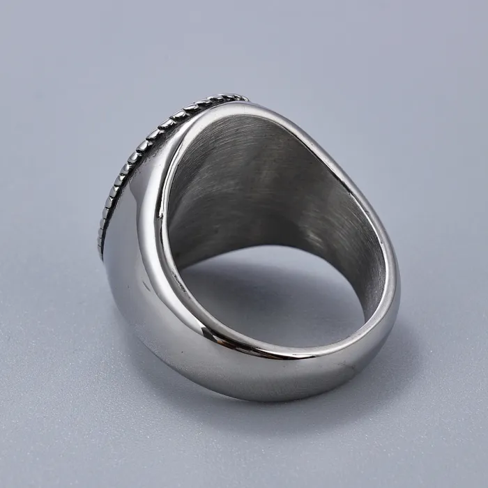 Creative Razor Blade Ring – Best-Selling Edgy Stainless Steel Statement Ring, Ready to Ship