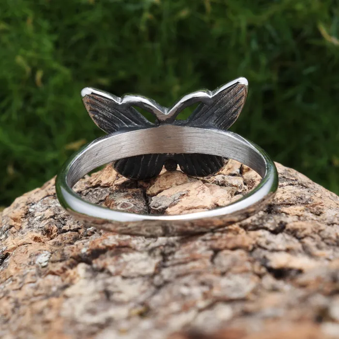 Viking Triangle Ring – Bold Norse Mythology Stainless Steel Ring for Men, Nordic Symbol Jewelry Wholesale