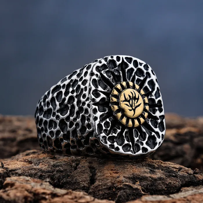golden/silvery