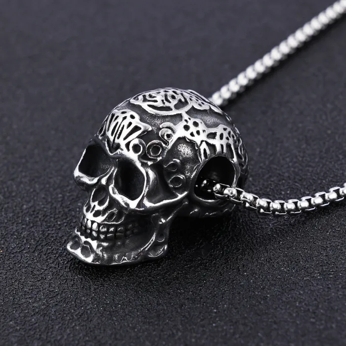 Wholesale 2022 Hot-Selling Grim Reaper Axe Skull Ring – Bold Punk Style Stainless Steel Biker Jewelry for Men | Factory Direct Supply