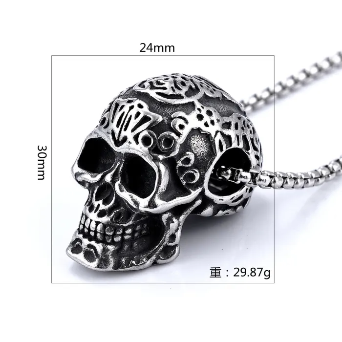 Wholesale 2022 Hot-Selling Grim Reaper Axe Skull Ring – Bold Punk Style Stainless Steel Biker Jewelry for Men | Factory Direct Supply