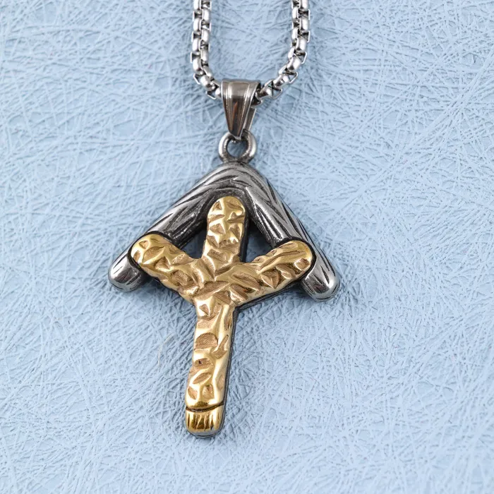 Hot Selling Viking Rune Pendant Wholesale – Stainless Steel Trident Arrowhead Design, Durable & Stylish, Factory Direct, One Piece Dropshipping Available