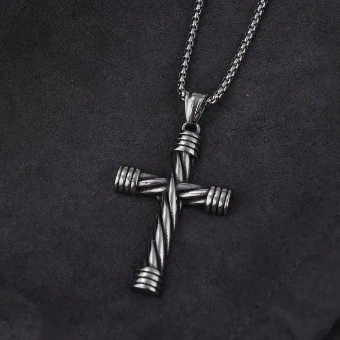 Wholesale Knot Cross Stainless Steel Pendant – Hot-Selling New Arrival, In-Stock for One-Piece Dropshipping