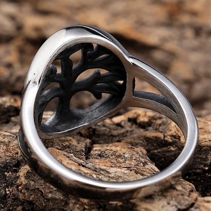 Wholesale Stainless Steel Tree of Life Pendant – Unique Fashion Jewelry in Durable Titanium Steel, Anti-Fade Finish, Ideal for Bulk Orders