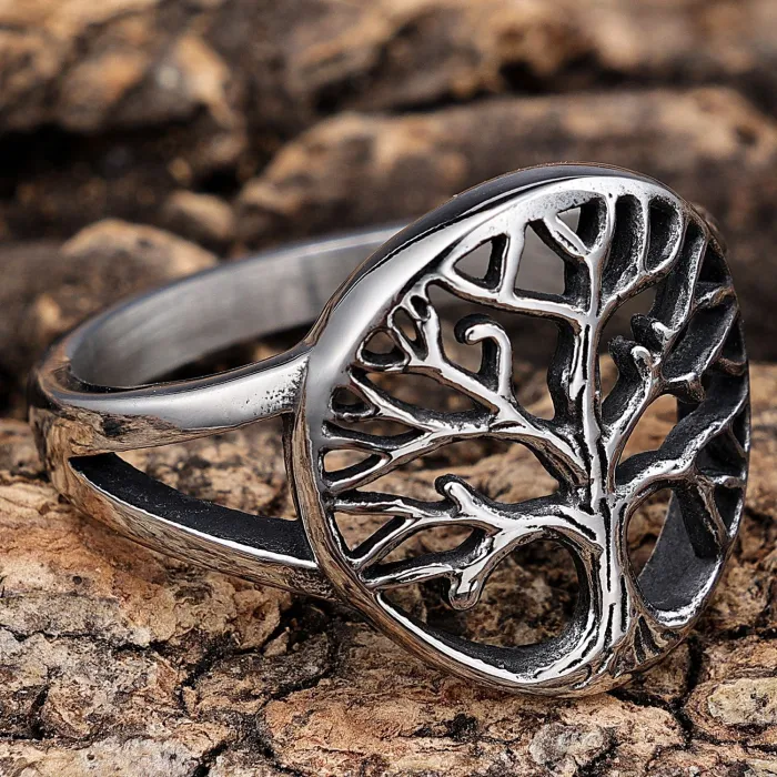 Wholesale Stainless Steel Tree of Life Pendant – Unique Fashion Jewelry in Durable Titanium Steel, Anti-Fade Finish, Ideal for Bulk Orders