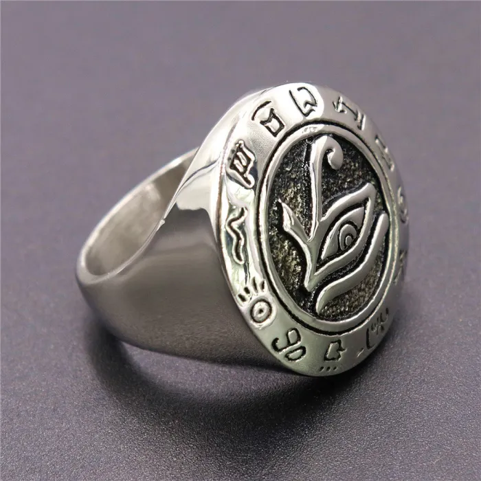 Wholesale Horus Eye Rings – Stainless Steel Round Vintage Rings | Bulk Supplier at Factory Price