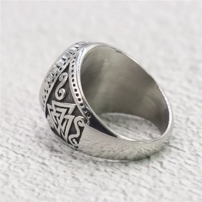 Wholesale Viking Totem Rings for Men – Stainless Steel & Titanium Steel Jewelry | Bulk Supplier at Factory Price