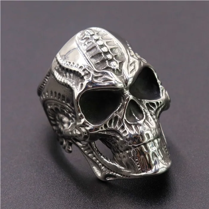 Wholesale Punk Skull Rings – Titanium & Stainless Steel Irregular Design | Bulk Supplier for US/EU Market